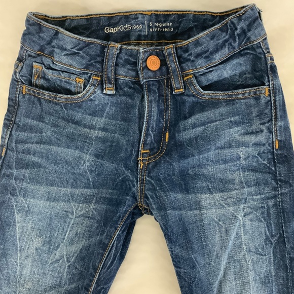 Girl’s Gap Girlfriend Jeans Size 5 - Picture 2 of 3